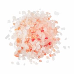 pink Himalayan salt crystals