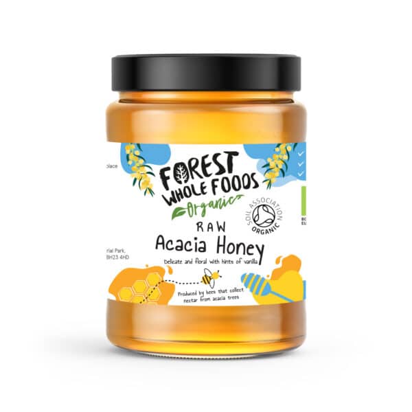 organic raw acacia honey