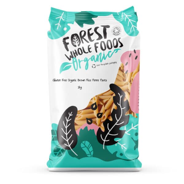 gluten free organic brown rice pasta 1kg