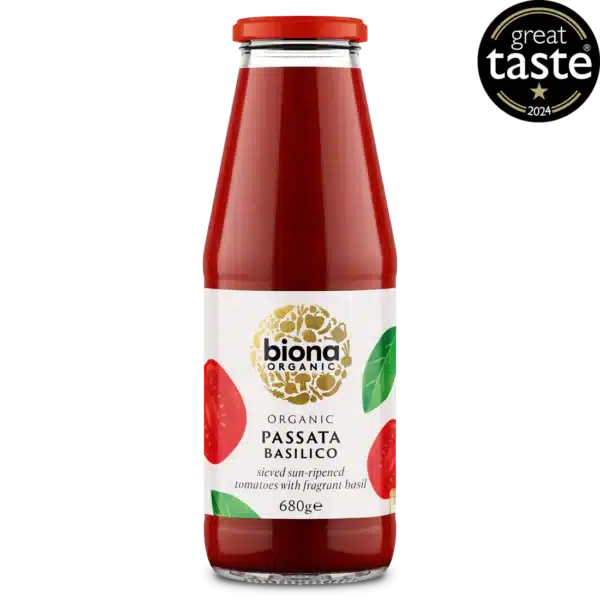 Biona Organic Passata With Basil 680g