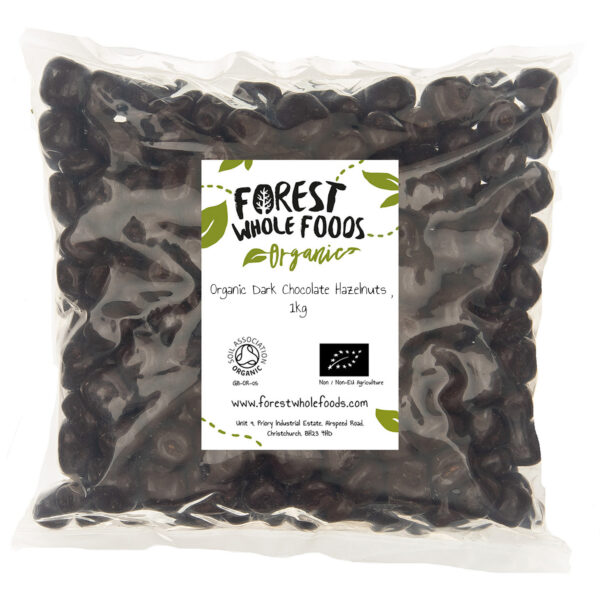 Organic Dark Chocolate hazelnuts 1kg