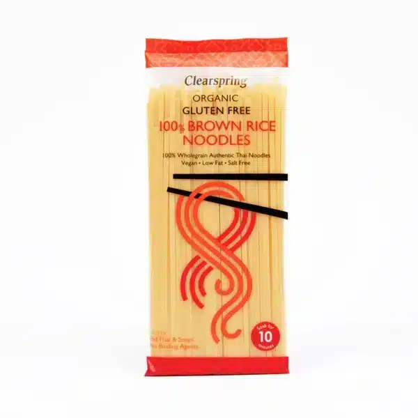 Clearspring Organic Gluten Free 100% Brown Rice Noodles