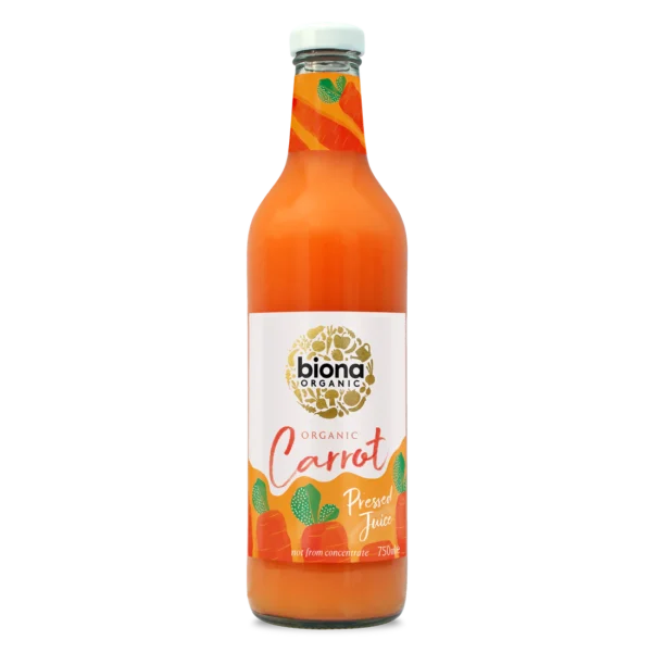 Biona Organic Carrot Juice 750ml 100%