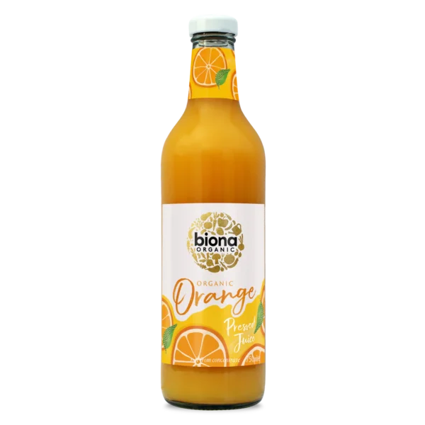 Biona Organic Orange Juice 100% 750ml