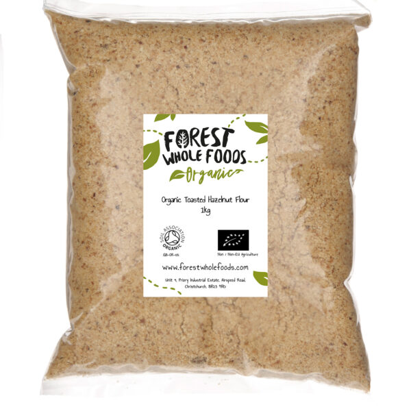 organic toasted hazelnut flour UK 1kg