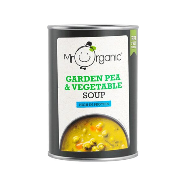 Mr Organic Organic Garden Pea & Vegetable Soup 400g