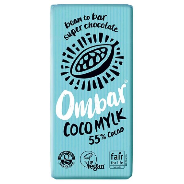 Ombar Organic Coco Mylk Chocolate 55% 70g