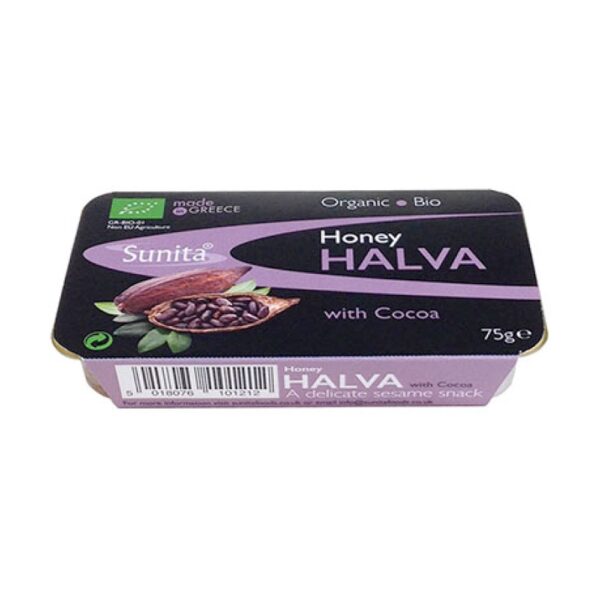 Sunita Organic Dark Chocolate Halva 75g