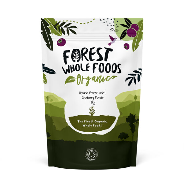 organic freeze dried cranberry powder 1kg