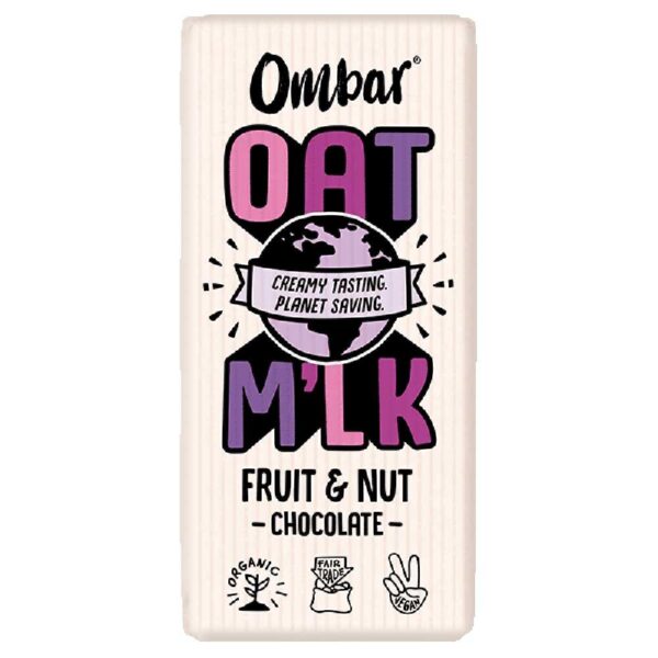 Ombar Organic Oat Milk Fruit & Nut Chocolate 70g