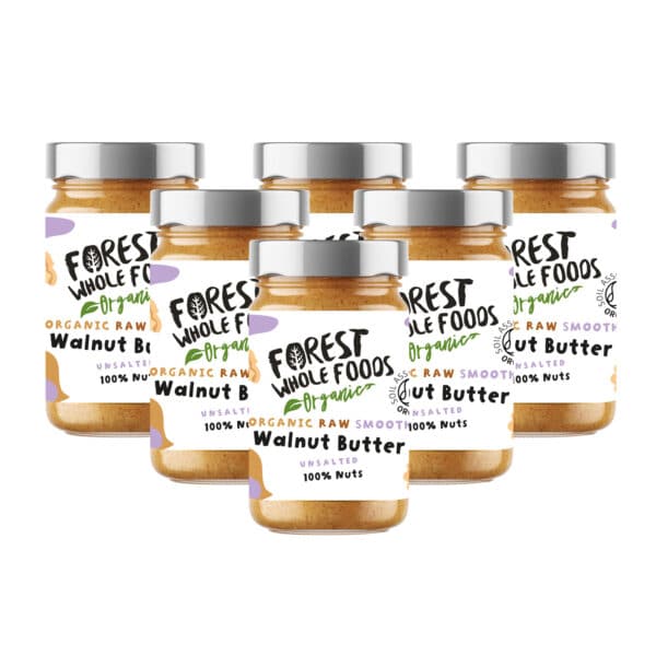 organic raw walnut butter 250g x 6