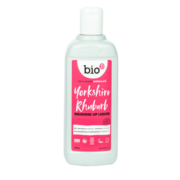 Bio-D Rhubarb Washing Up Liquid 750ml