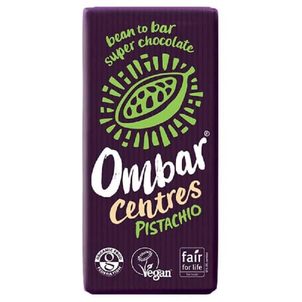 Ombar Centres Pistachio Chocolate 70g