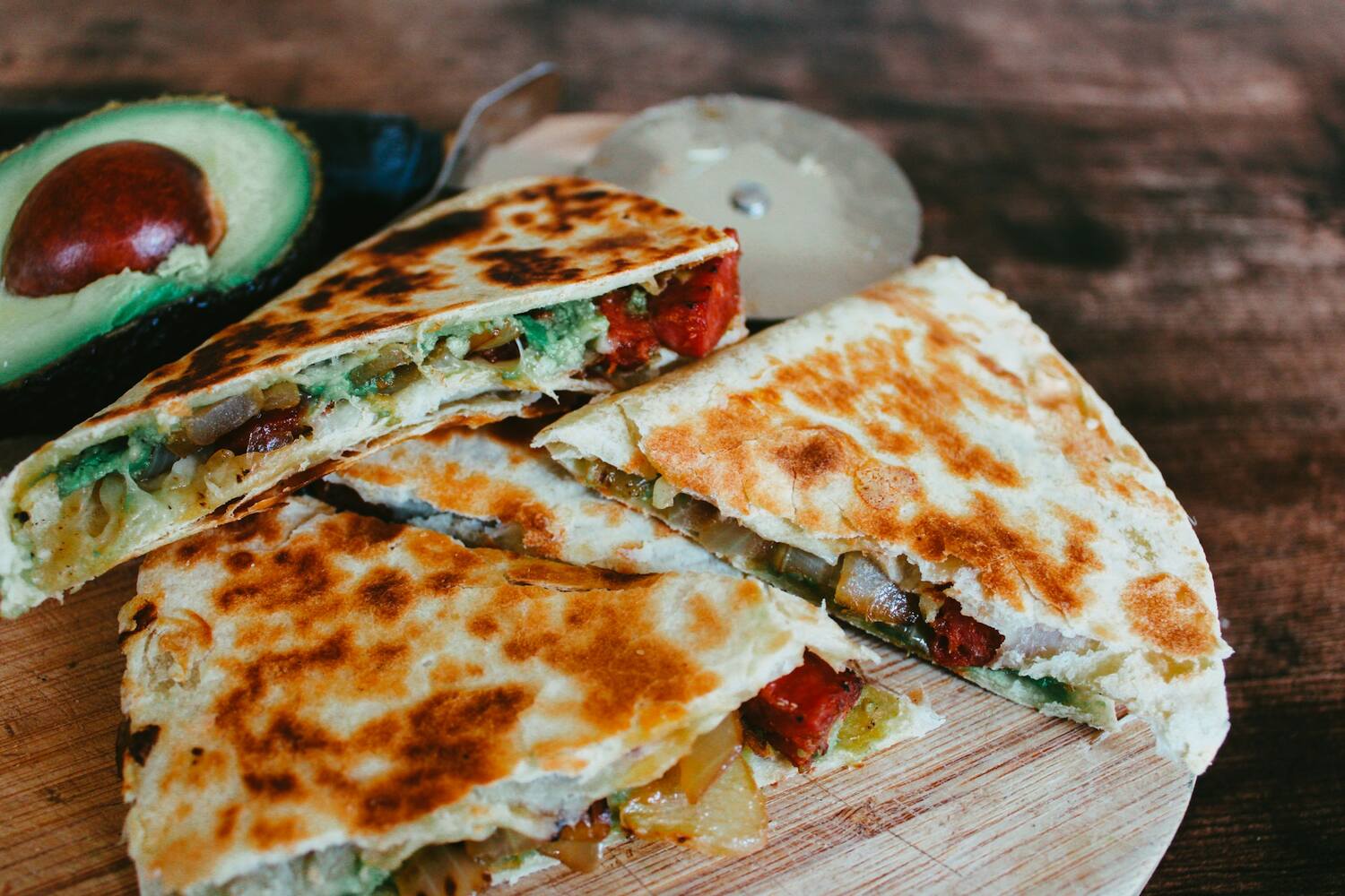 How to Make Broccoli and Mushroom Quesadillas