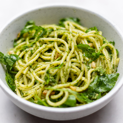ROCKET AND WALNUT PESTO