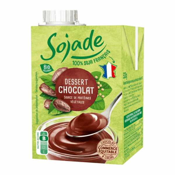 Sojade Organic Chocolate Soya Custard 530g