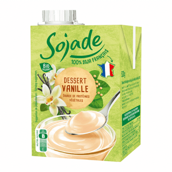 Sojade Organic Vanilla Soya Custard 530g
