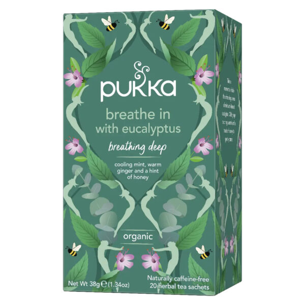 Pukka Organic Breath in Tea with Eucalyptus 20 Tea Bags
