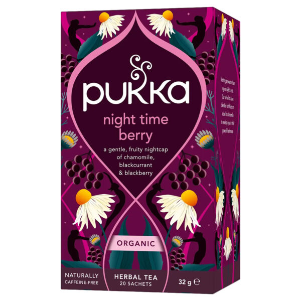 Pukka Organic Night Time Berry Tea 20 Tea Bags