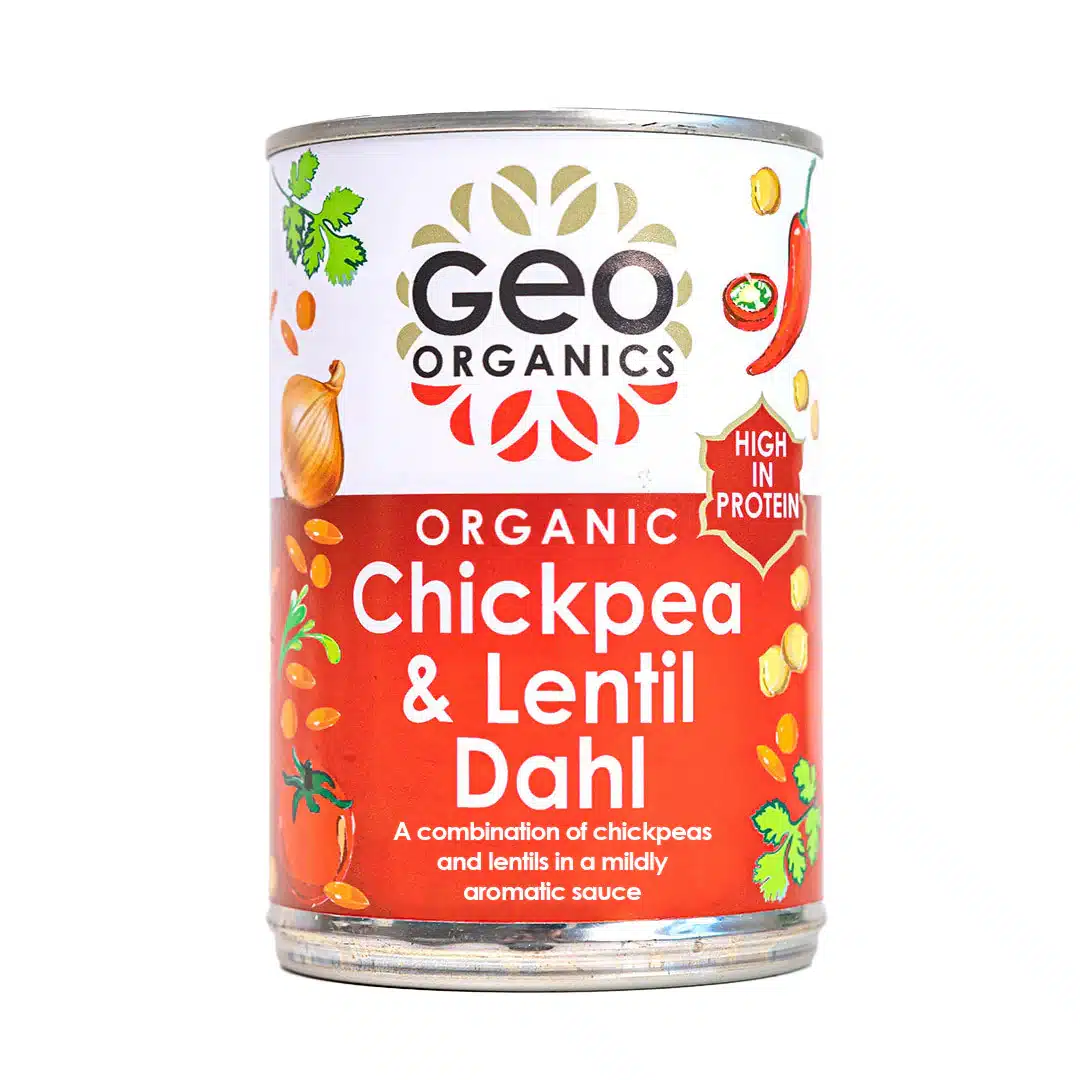 Geo Organics Chickpea & Lentil Dahl 400g