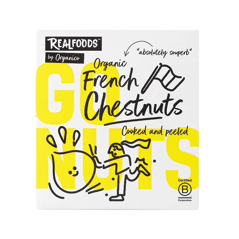 Realfoods Organic French Chestnuts 200g